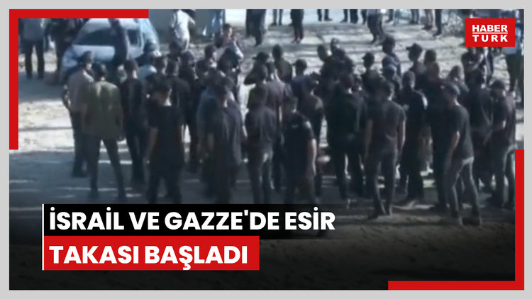 İsrail ve Gazze'de esir takası başladı
