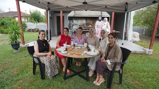 Buse Oturak’ın evine konuk olundu. 