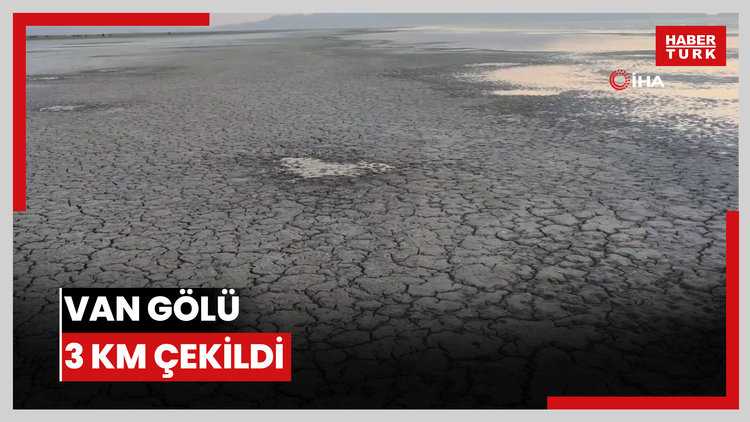 Van Gölü alarm veriyor: 3 kilometreye ulaşan çekilme gölün şeklini değiştirdi