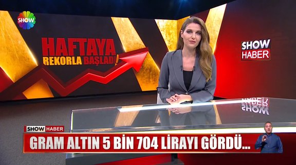 Gram altın 2 bin 704 lirayı gördü!