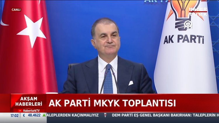 AK Parti Sözcüsü Ömer Çelik'ten açıklamalar