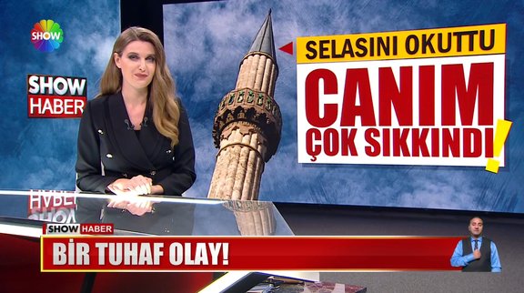 Yaşarken selasını okuttu!