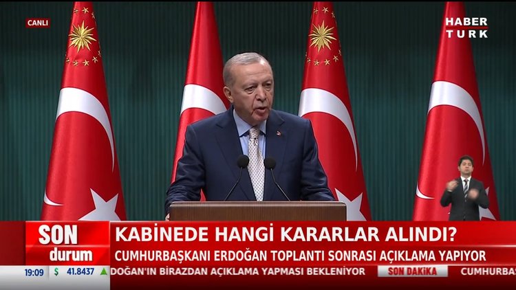 Cumhurbaşkanı Recep Tayyip Erdoğan'dan açıklamalar