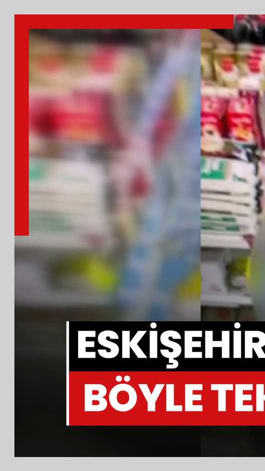 Eskişehir'de çocuğu yerde böyle tekmeledi