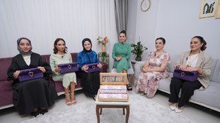 Selin Aktaş’ın evine konuk olundu. 