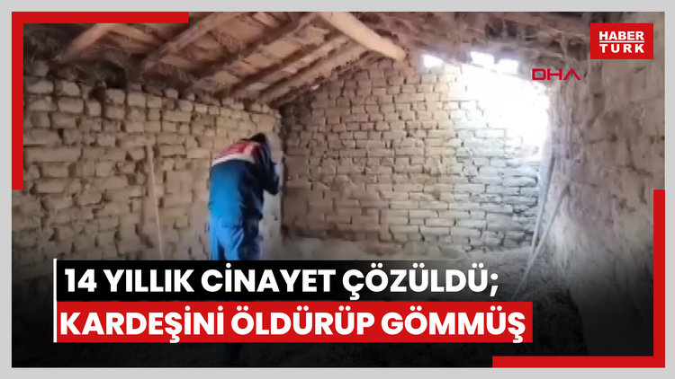 Eskişehir'de 14 yıllık cinayet çözüldü; kardeşi öldürüp gömmüş