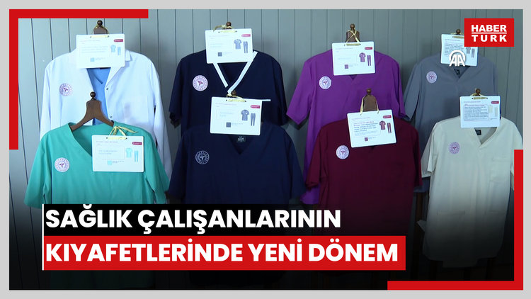 Sağlık çalışanlarının kıyafetlerinde yeni dönem