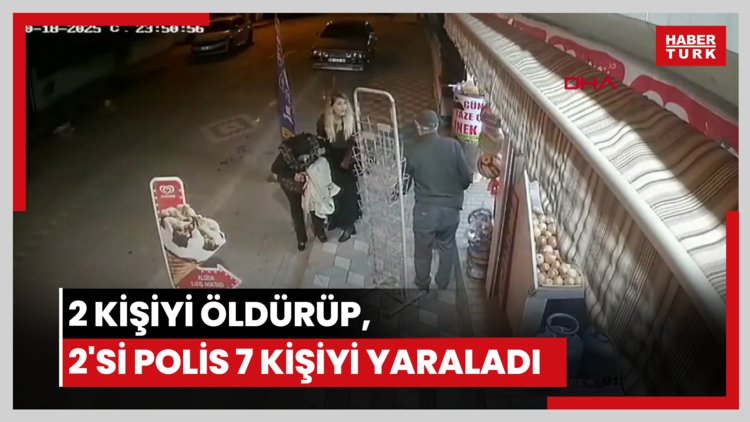 Otomobil gasbetti, 2 kişiyi öldürüp, 2'si polis 7 kişiyi yaraladı; çatışmada etkisiz hale getirildi