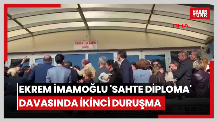 Ekrem İmamoğlu 'Sahte diploma' davasında ikinci duruşma