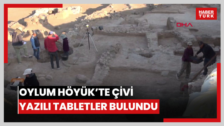 Oylum Höyük kazılarında çivi yazılı tabletler bulundu