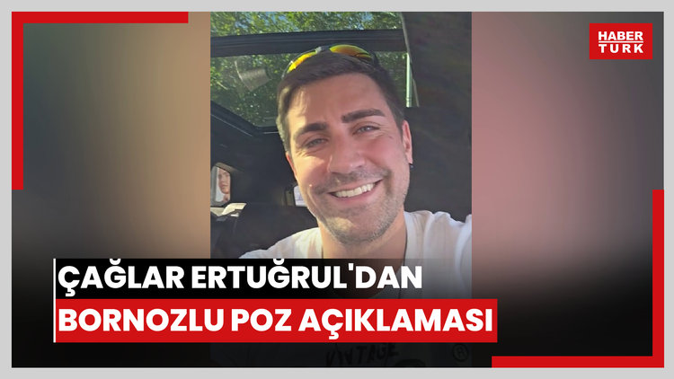 Çağlar Ertuğrul'dan 'bornozlu fotoğraf' açıklaması