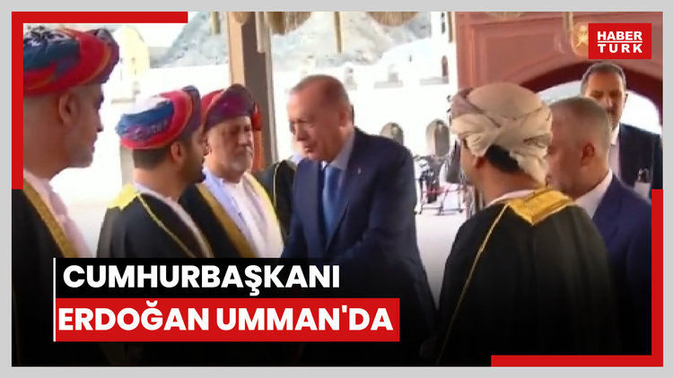 Cumhurbaşkanı Erdoğan Umman'da