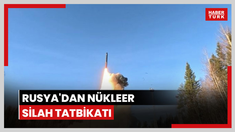 Rusya'dan nükleer silah tatbikatı