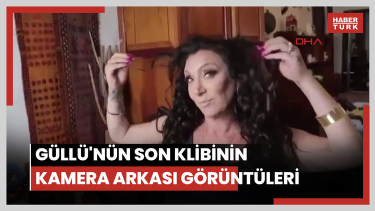 Güllü'nün son klibinin kamera arkası görüntüleri