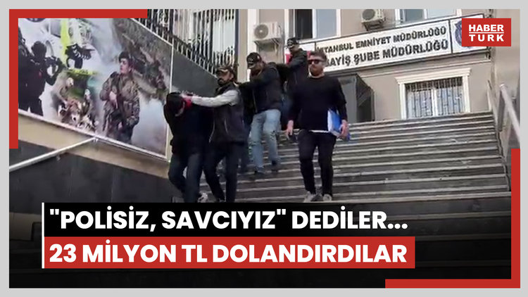 "Polisiz, savcıyız" dediler... Karı koca çiftin 23 milyon TL'sini aldılar!