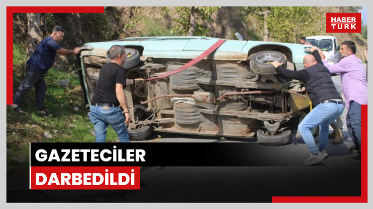 Gazeteciler darbedildi