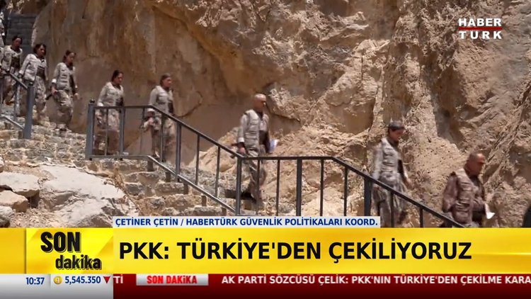 PKK: Türkiye'den çekiliyoruz