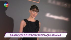 Dilan Çiçek Deniz'den çarpıcı açıklamalar!