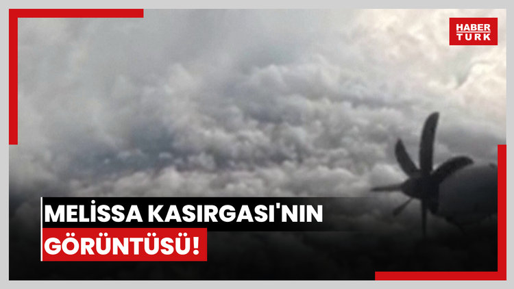 Melissa Kasırgası'nın görüntüsü!