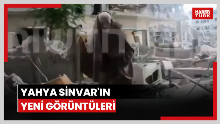 Yahya Sinvar'a ait yeni görüntüler yayınlandı
