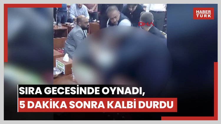 Bahçelievler'de sıra gecesinde oynadı, 5 dakika sonra kalbi durdu