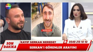 Kayıp Serkan nerede?