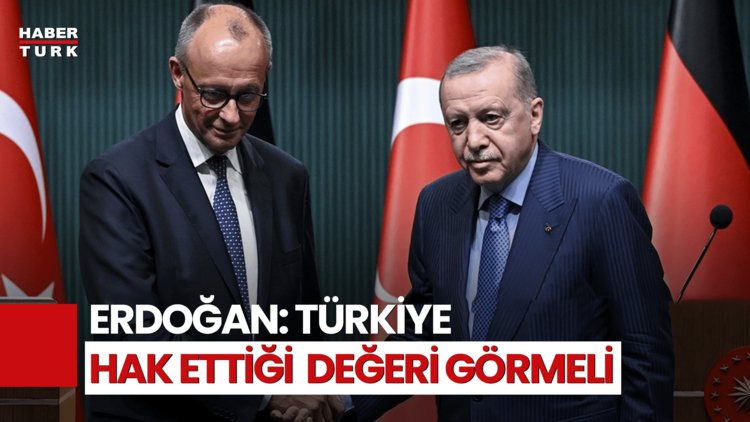 Cumhurbaşkanı Erdoğan: AB'ye Üyelik Konusunda Beklentilerimizi İlettik