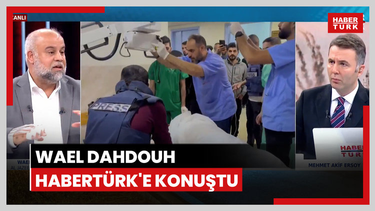 Filistinli gazeteci Wael el-Dahdouh Habertürk'e konuştu
