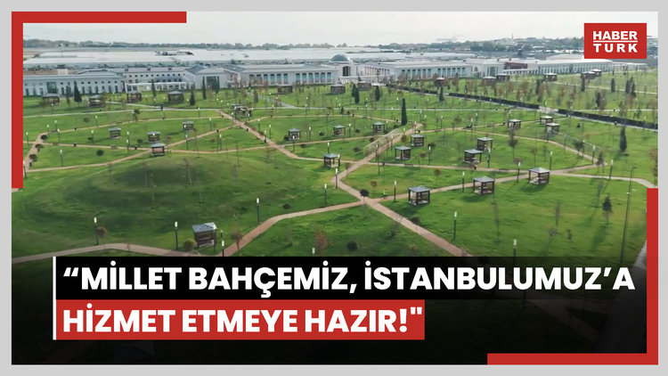 Cumhurbaşkanı Erdoğan'dan Atatürk Havalimanı Millet Bahçesi'ne ilişkin paylaşım