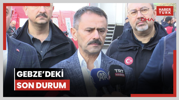 Vali Aktaş ve Büyükşehir Belediye Başkanı Büyükakın, Gebze'deki son duruma ilişkin açıklamalarda bulundu