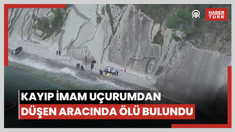 Kayıp imam uçurumdan düşen aracında ölü bulundu