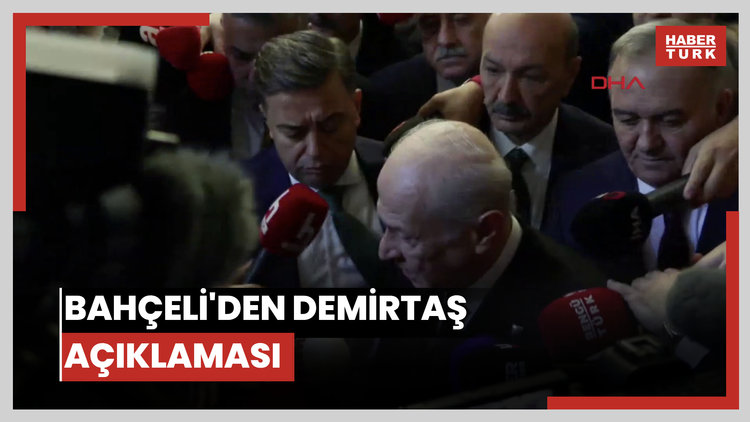 Bahçeli'den Demirtaş açıklaması