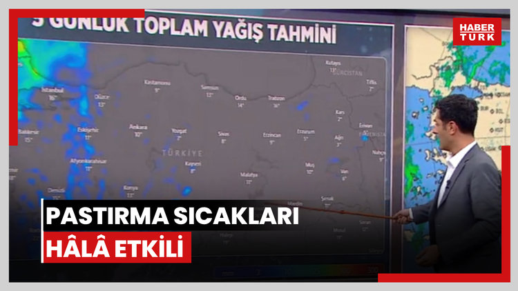 Pastırma sıcakları hâlâ etkili