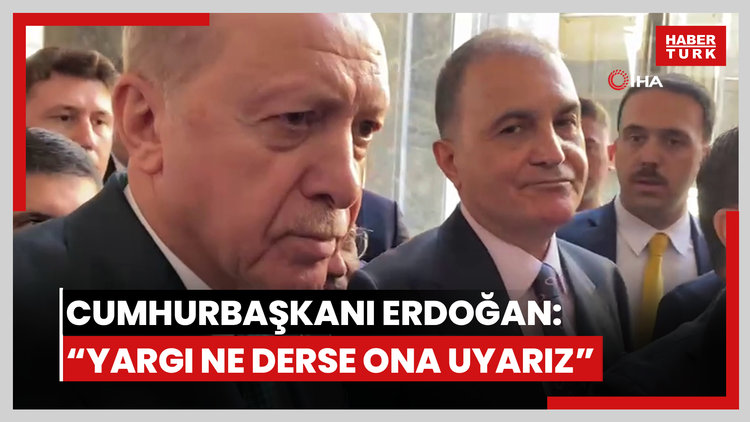 Cumhurbaşkanı Erdoğan: "(Demirtaş'ın durumu) Bu ülke yargı ülkesidir yargı bu konuda ne derse ona uyarız"