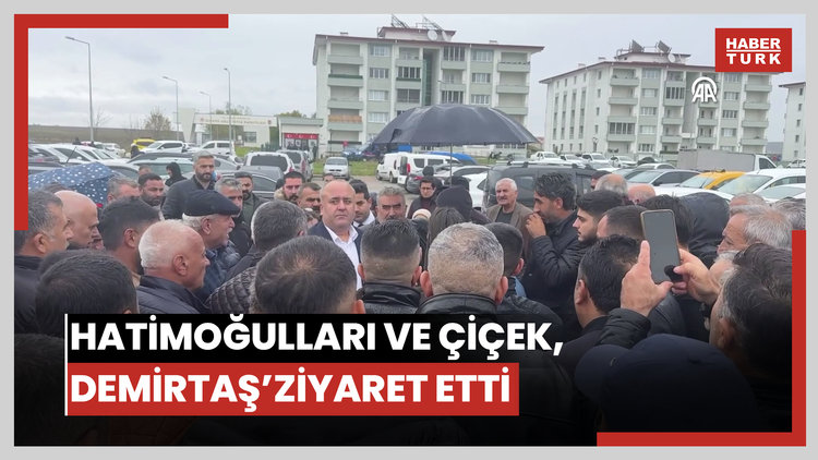 DEM Parti Eş Genel Başkanı Hatimoğulları ve milletvekili Çiçekten Selahattin Demirtaşa ziyaret