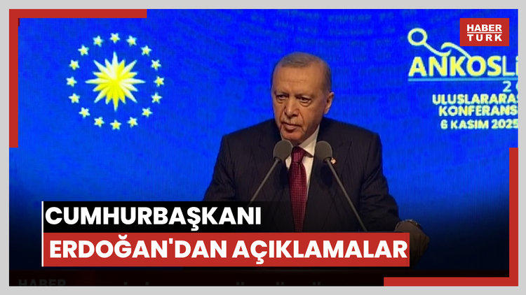 Cumhurbaşkanı Erdoğan'dan açıklamalar
