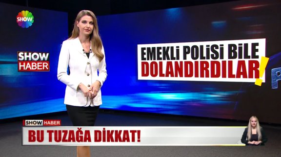 Emekli polisi dolandırdılar!