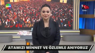 Atatürk'ü saygı ve özlemle anıyoruz!