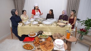 Tencere yemekli konseptli sunum masası!