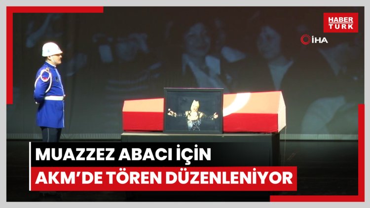 Muazzez Abacı için AKM'de tören düzenleniyor