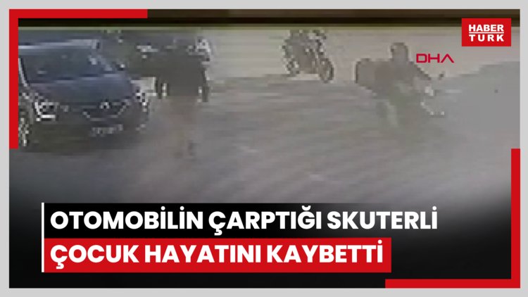 Sultanbeyli'de otomobilin çarptığı skuterli çocuk hayatını kaybetti