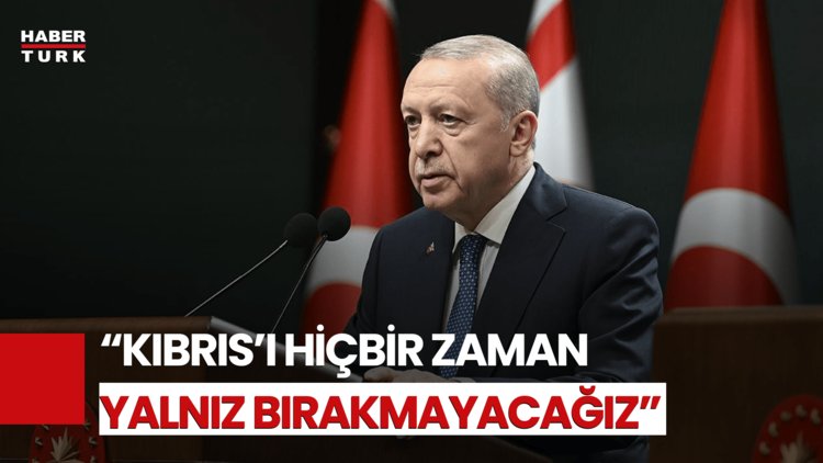 Cumhurbaşkanı Erdoğan&#039;dan KKTC&#039;ye Kutlama Mesajı
