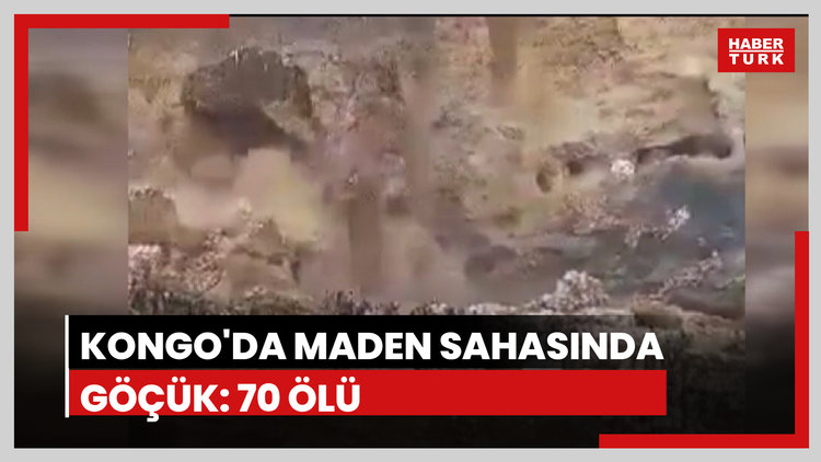 Kongo'da maden sahasında göçük: 70 ölü