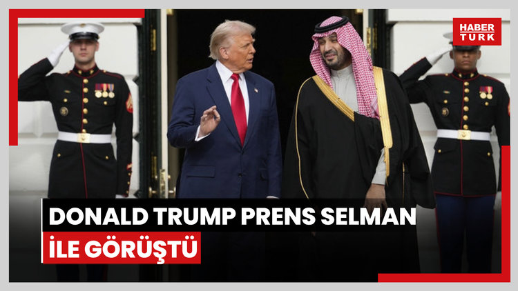 Donald Trump, Prens Selman ile bir araya geldi