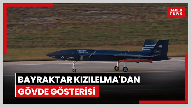 Bayraktar KIZILELMA'dan milli donanımlarla gövde gösterisi