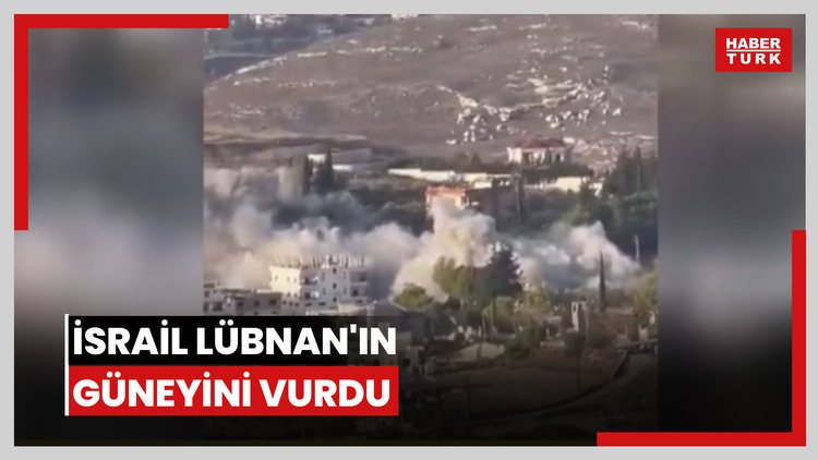 İsrail Lübnan'ın güneyini vurdu