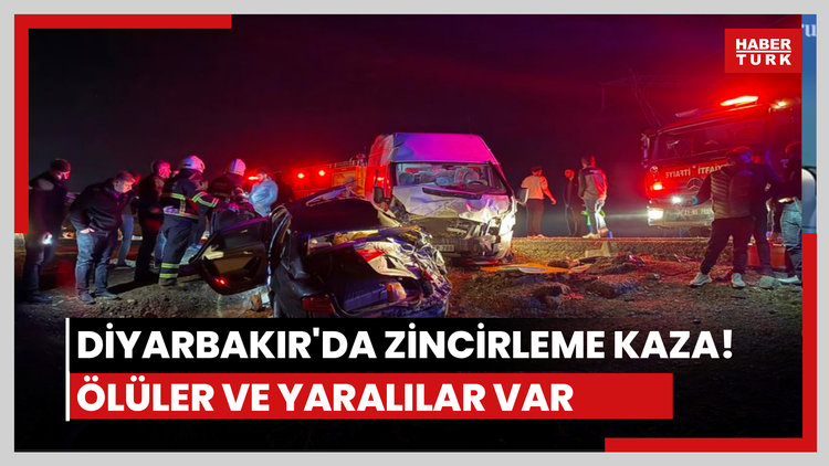 Diyarbakır'da kaza: 3 ölü, 7 yaralı