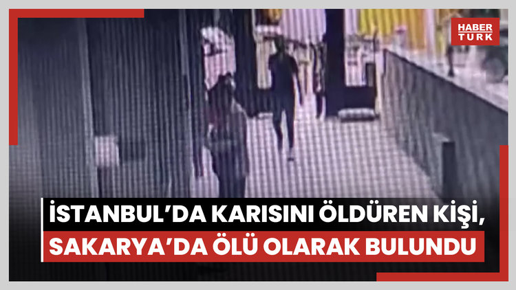 İstanbul'da karısını öldüren şahıs, Sakarya'da ölü olarak bulundu
