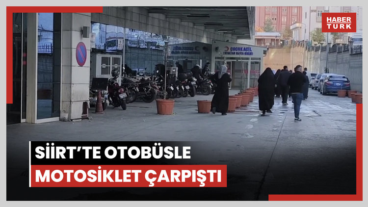 Otobüsle çarpışan motosikletteki 2 kardeşten biri öldü, diğeri yaralandı
