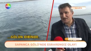 Sapanca Gölü neden kaynıyor?